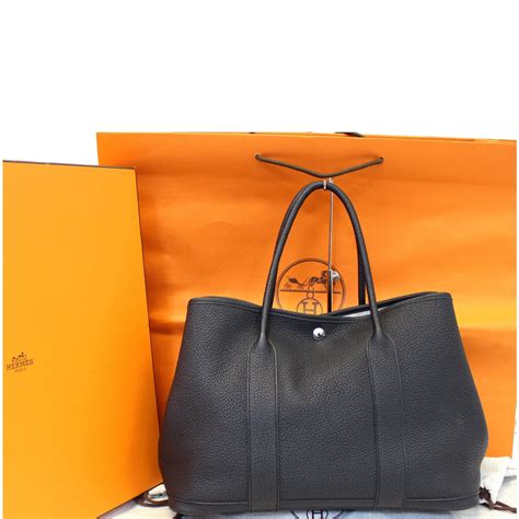 hermes garden bag leather|hermes garden bag price.